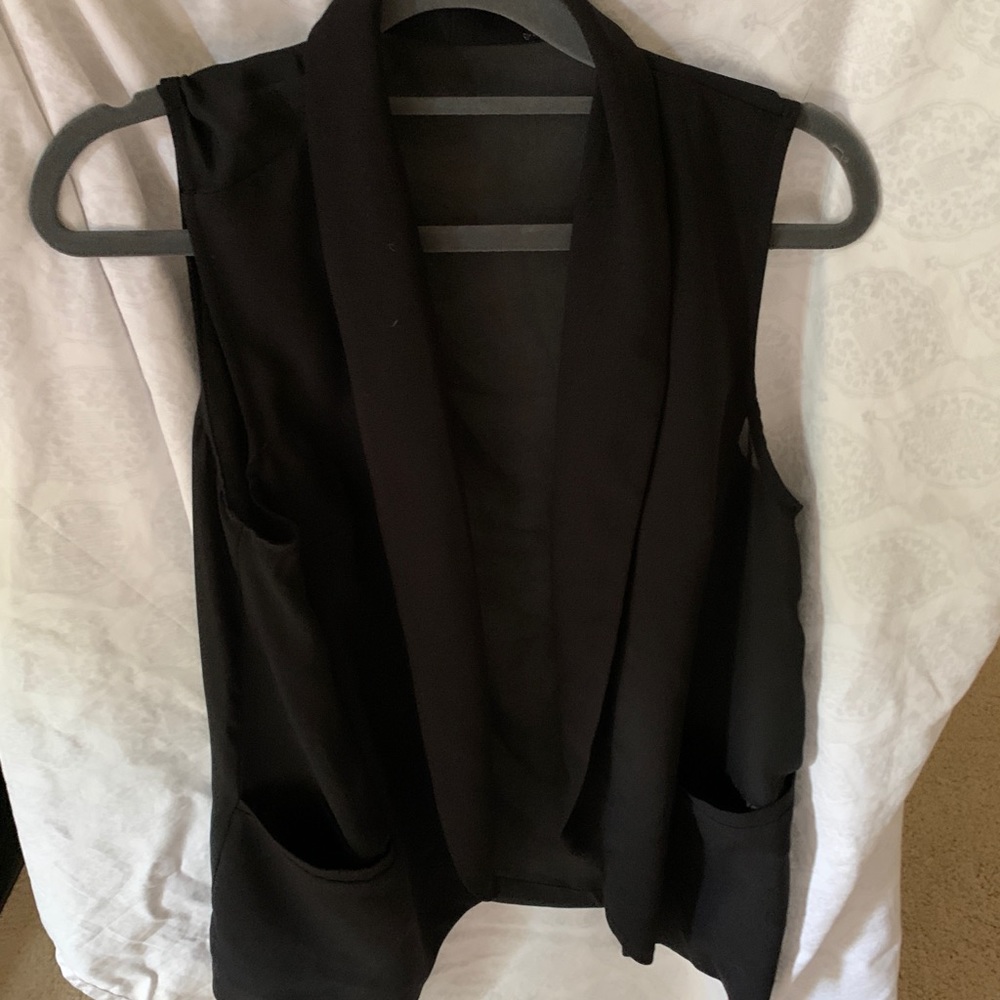 Black vest